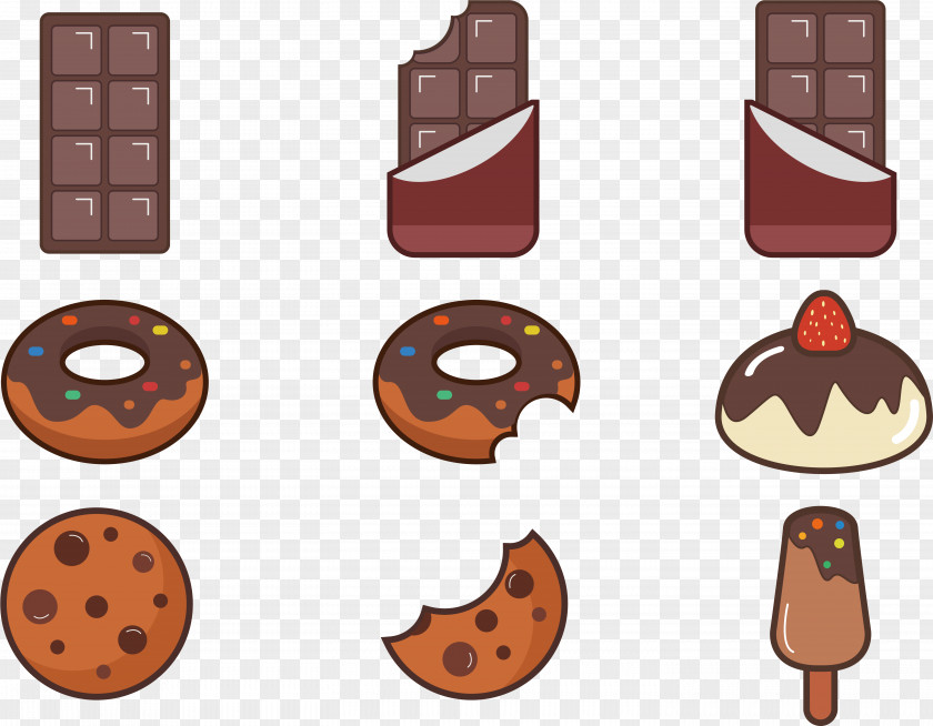 Snack Flavor Chocolate Background PNG