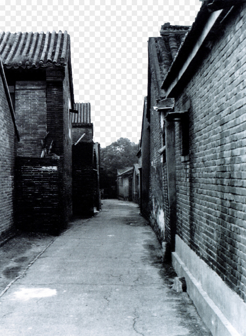 Town Alley Forbidden City Xidan Lingjing Hutong Imperial City, Beijing PNG