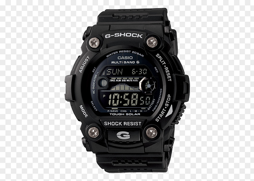 Watch Master Of G G-Shock Casio Solar-powered PNG