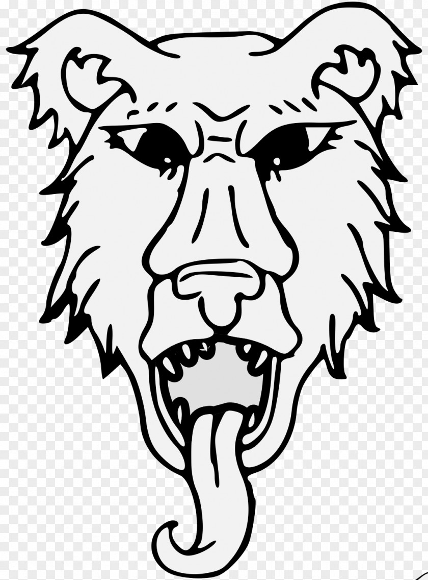California Bear Art Heraldry Snout Drawing Clip PNG