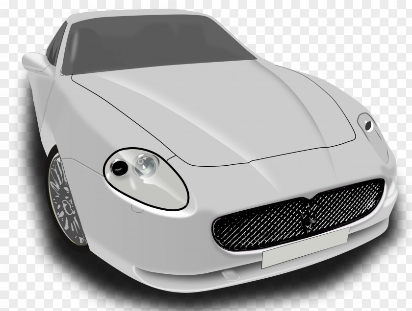 Maserati Sports Car Clip Art PNG