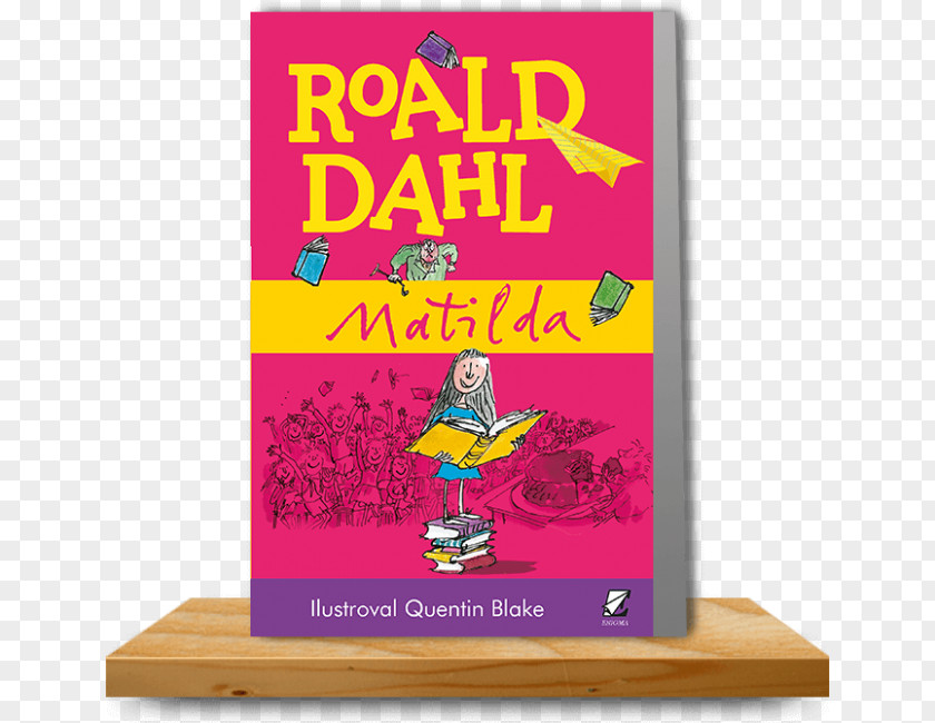 Roald Dahl Matilda Book Text Anticariat Web Banner PNG