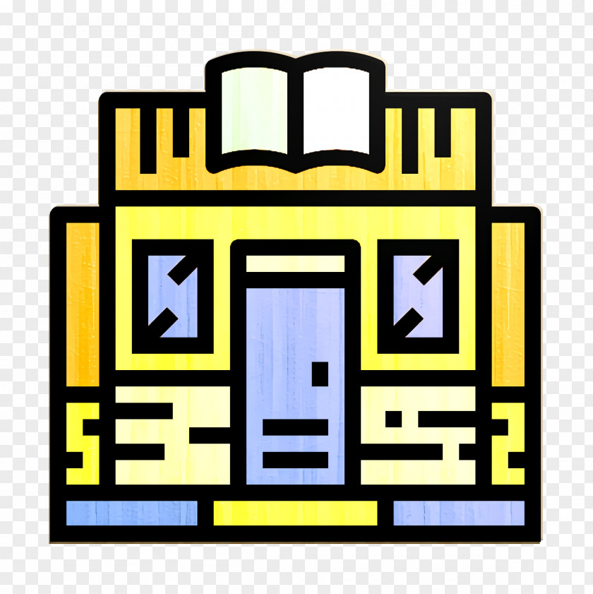 Bookstore Icon Architecture And City PNG