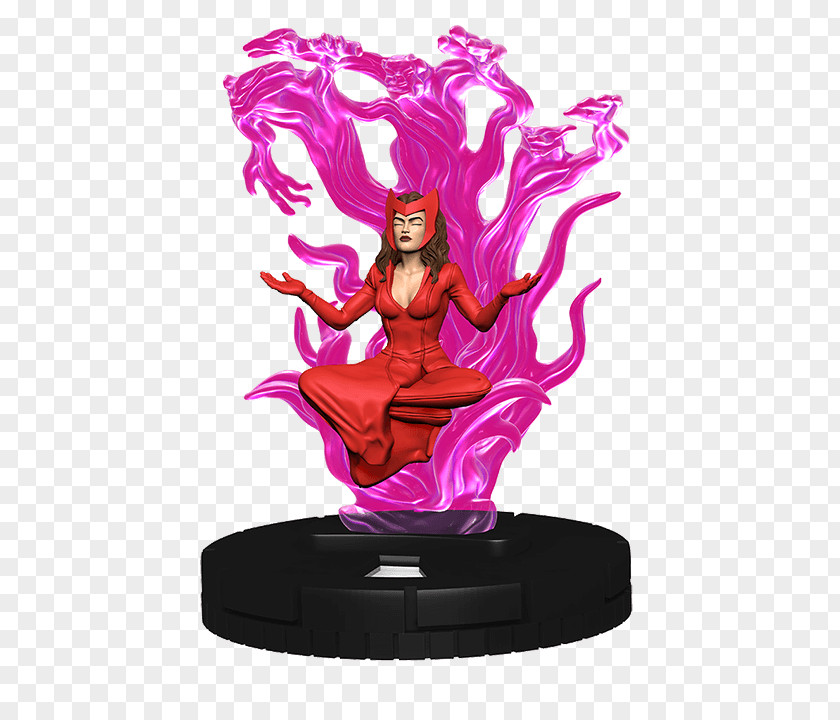 Scarlet Witch HeroClix Wanda Maximoff Uncanny X-Men Figurine PNG