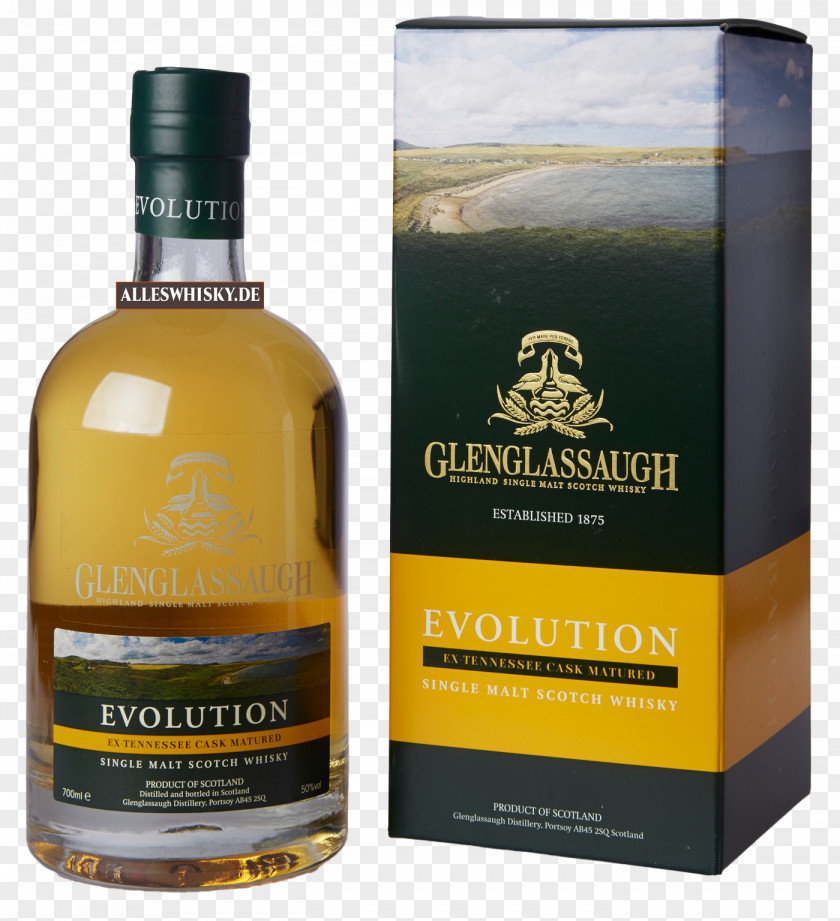 Scotch Single Malt Whisky Whiskey Speyside Glenglassaugh Distillery PNG