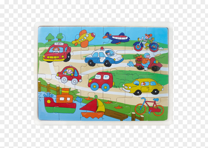 Toy Jigsaw Puzzles Wood Traffic PNG