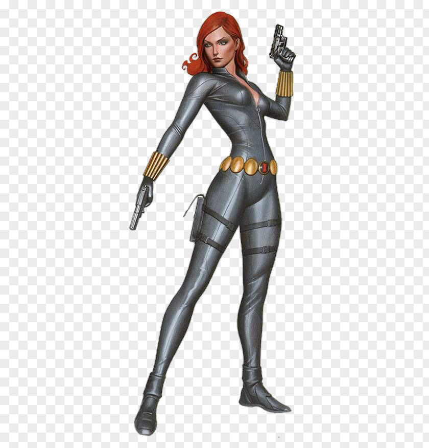 Black Widow Cartoon Iron Man Panther Marvel Comics PNG