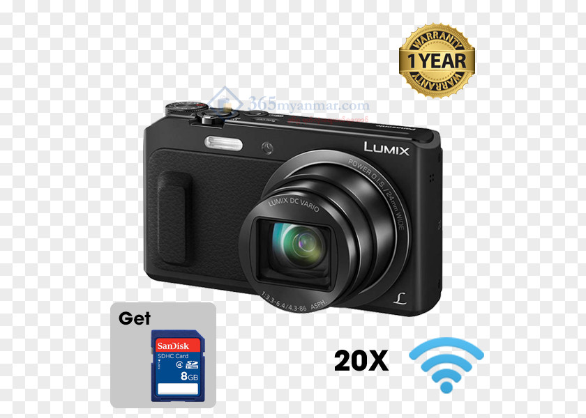 Camera Lumix Panasonic Point-and-shoot Photography PNG