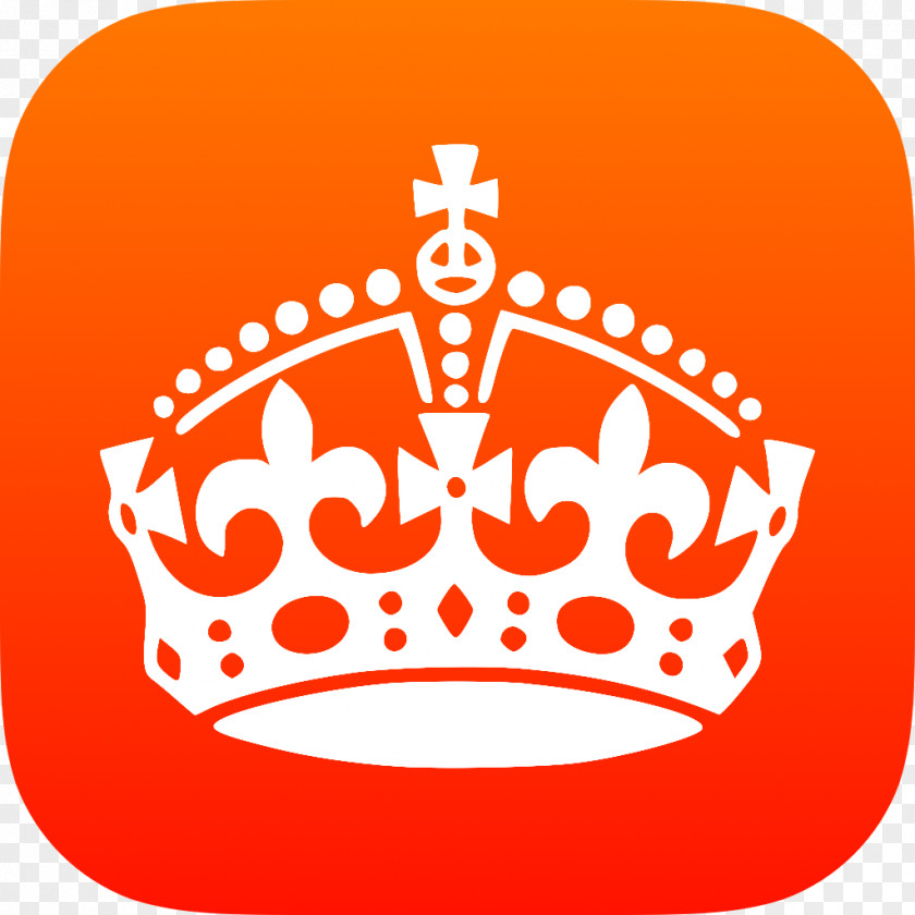 Crown Keep Calm And Carry On Game Android App Store PNG
