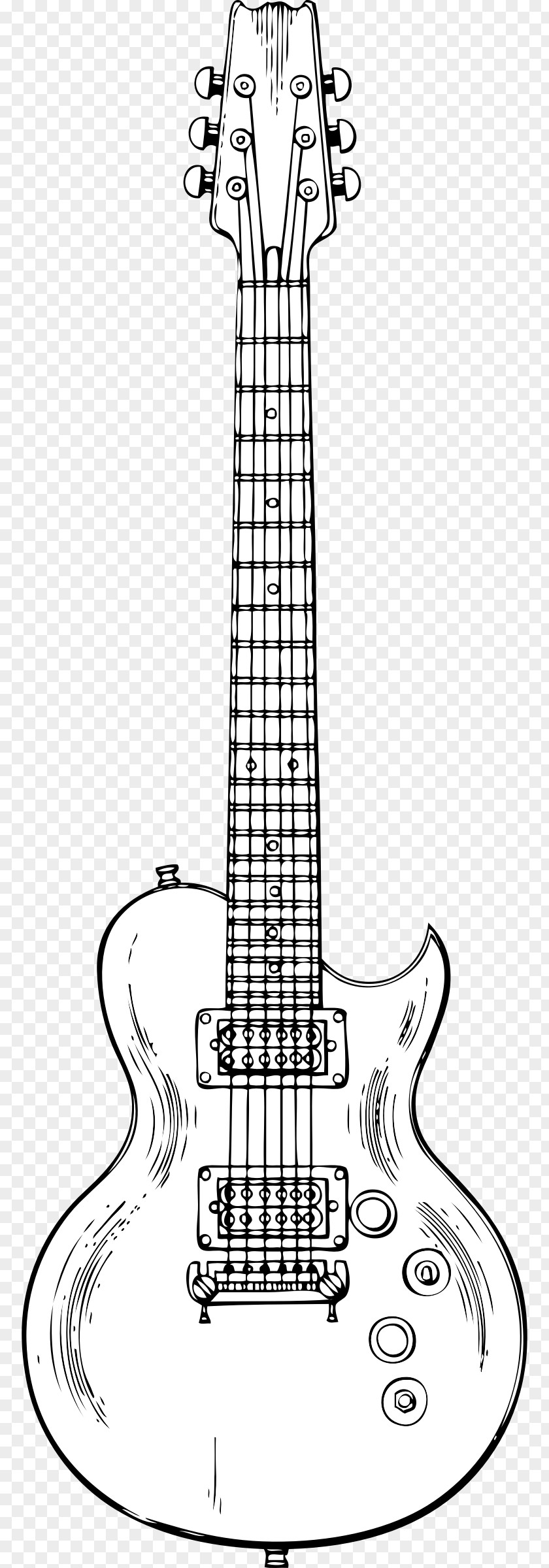 Guitar Gibson Les Paul Electric Drawing Clip Art PNG