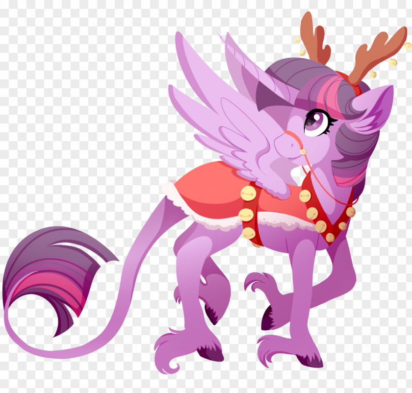 Horse Pony Rarity Christmas Santa Claus PNG