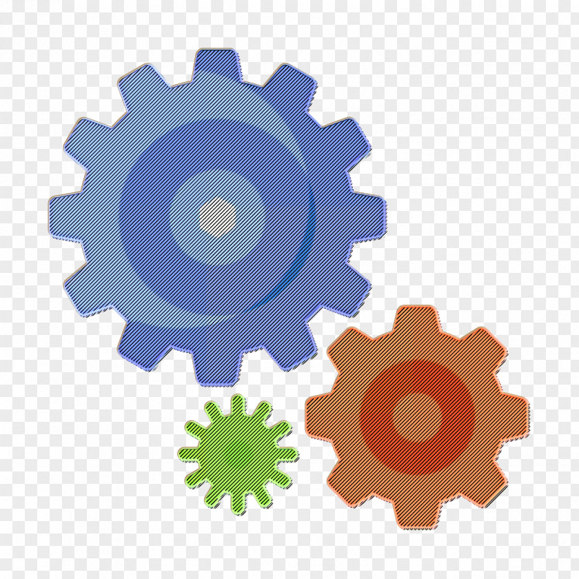 Industrial Process Icon Gear PNG