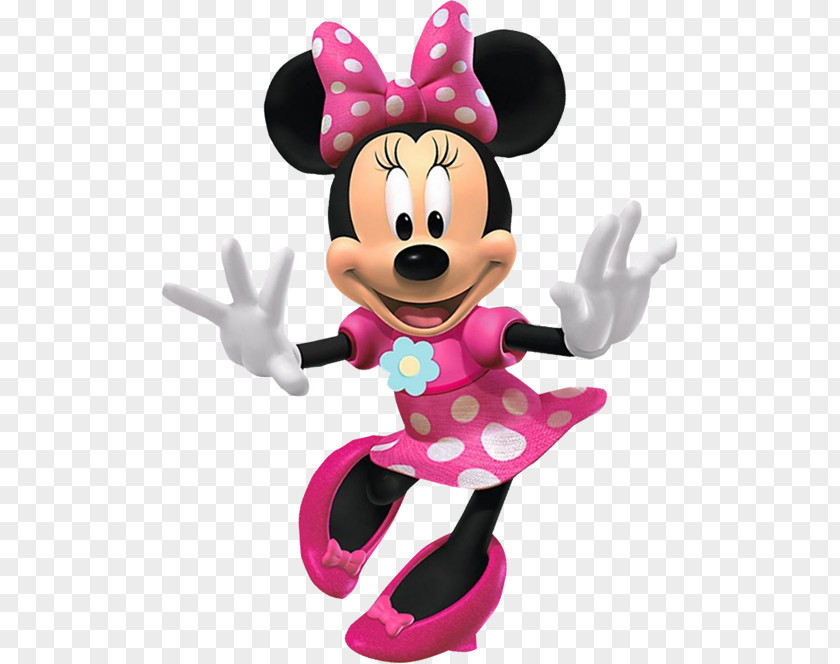 Minnie Mouse Mickey Pink Ribbon PNG