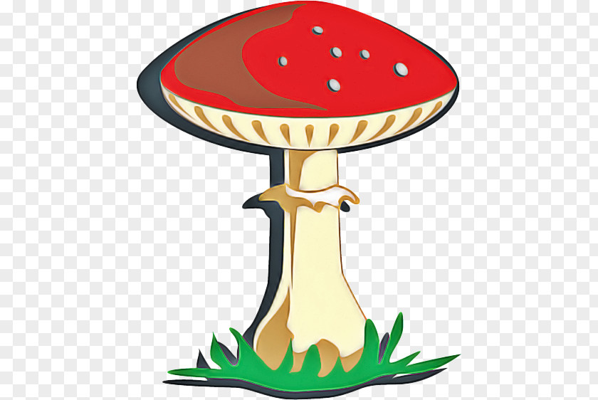Mushroom Table Cartoon PNG