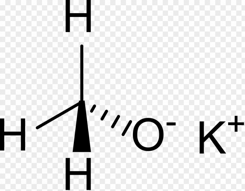 Potassium Methoxide Structural Formula Chemistry PNG