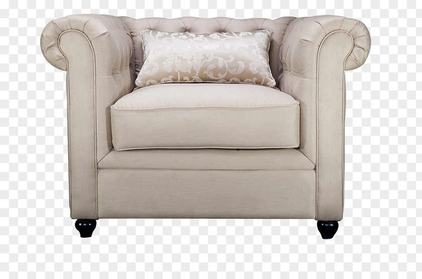 Single Sofa Club Chair Couch Furniture Loveseat PNG