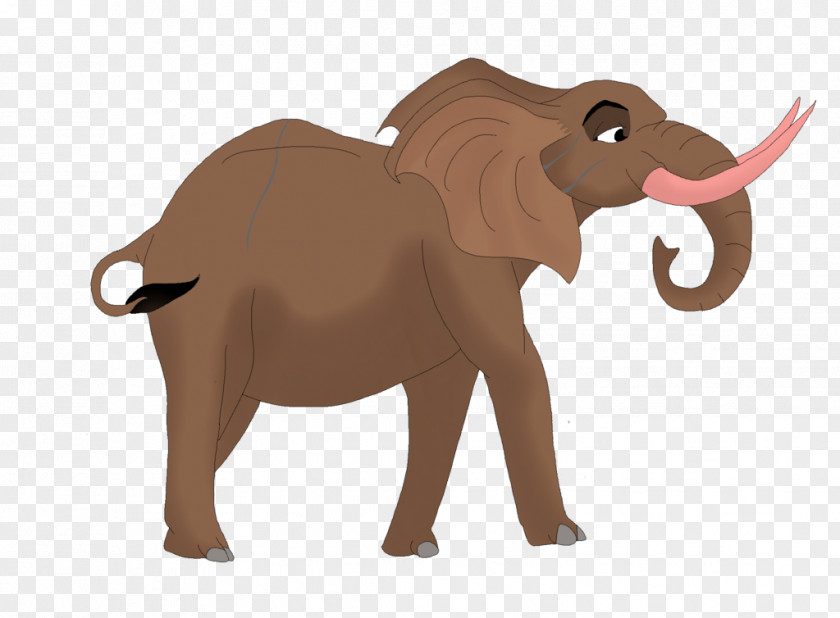 Tantor Indian Elephant African Cattle Wildlife Mammal PNG