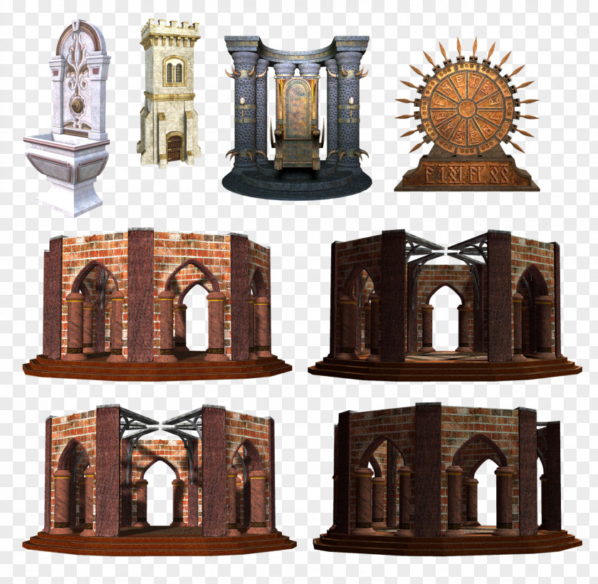 Architecture Medieval Clip Art PNG