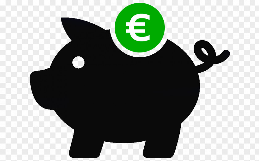 Bank Saving Money Piggy Currency Symbol PNG