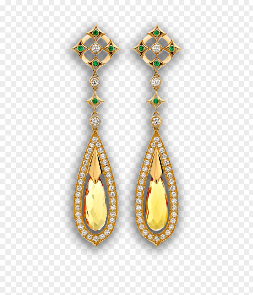 Gemstone Earring Body Jewellery Amber PNG