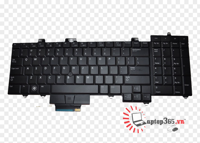 Laptop Computer Keyboard Numeric Keypads Dell Space Bar PNG