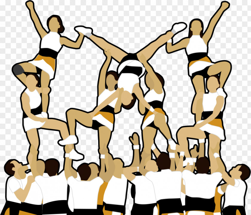 Line Dancing UAAP Cheerdance Competition Cheer-tanssi Cheerleading Clip Art PNG