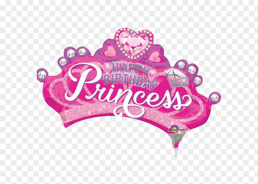 Mini Princess Crown Cupcakes Mylar Balloon Birthday Party Gemstone PNG