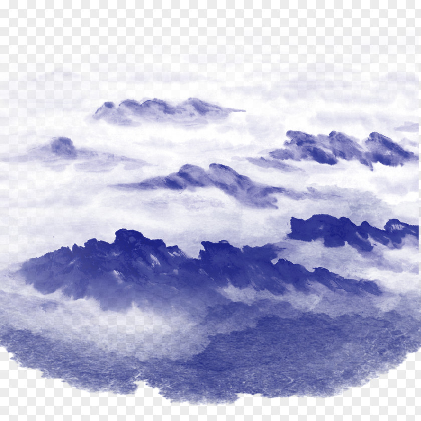 Misty Mountains Light Sky Mist PNG