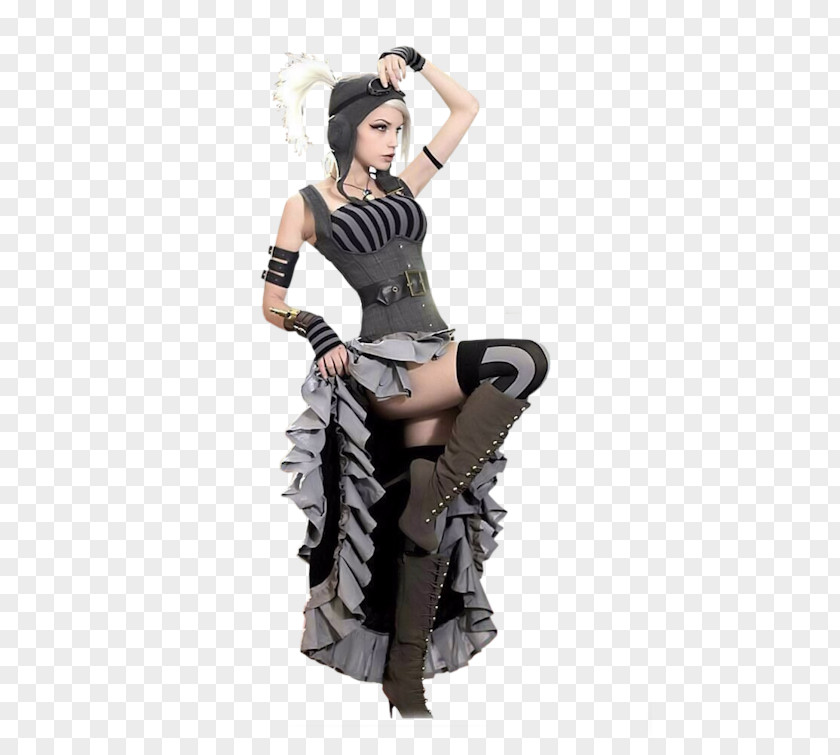 Model Steampunk Fashion Costume Clothing PNG