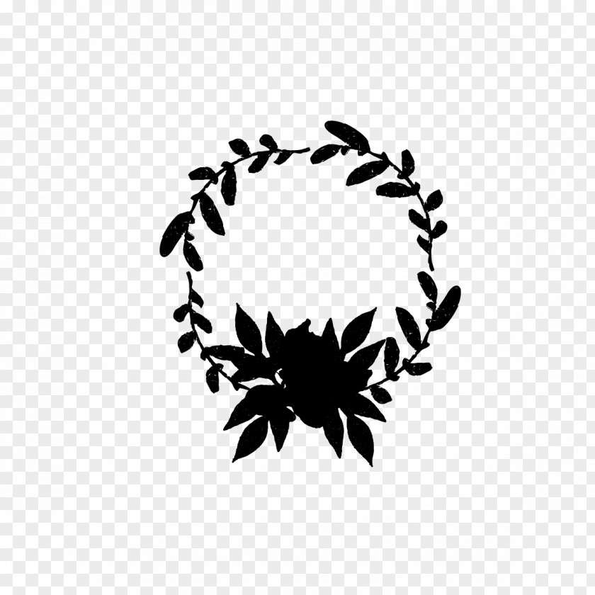 Tree Plant Black And White Flower PNG