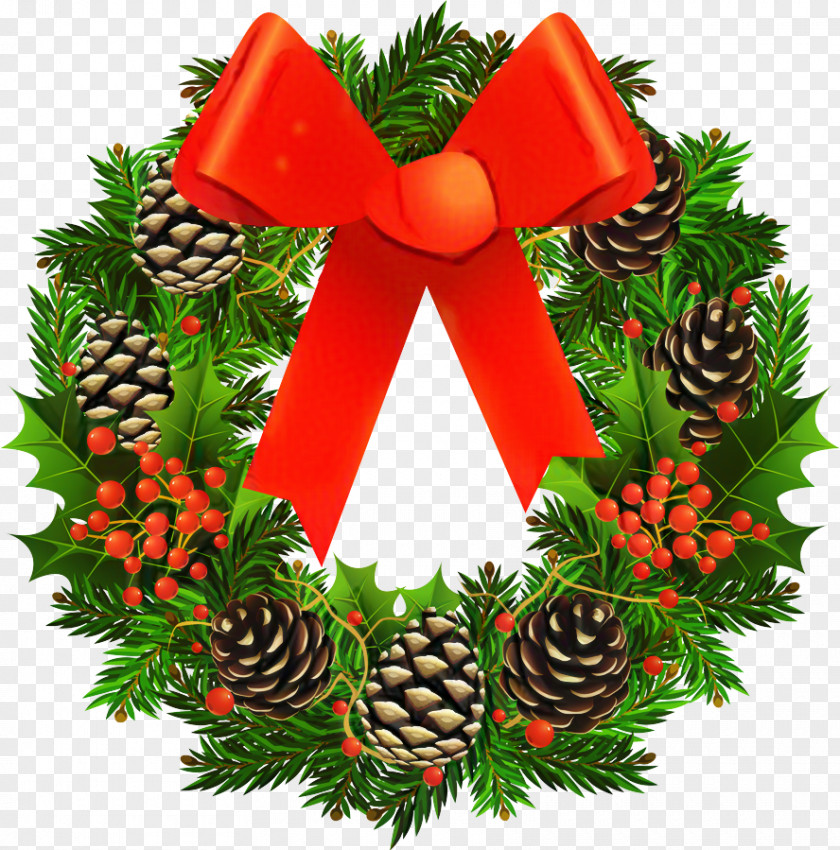 Christmas Day Vector Graphics Wreath Stock Illustration PNG