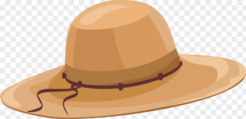 Brown Simple Hat Designer PNG