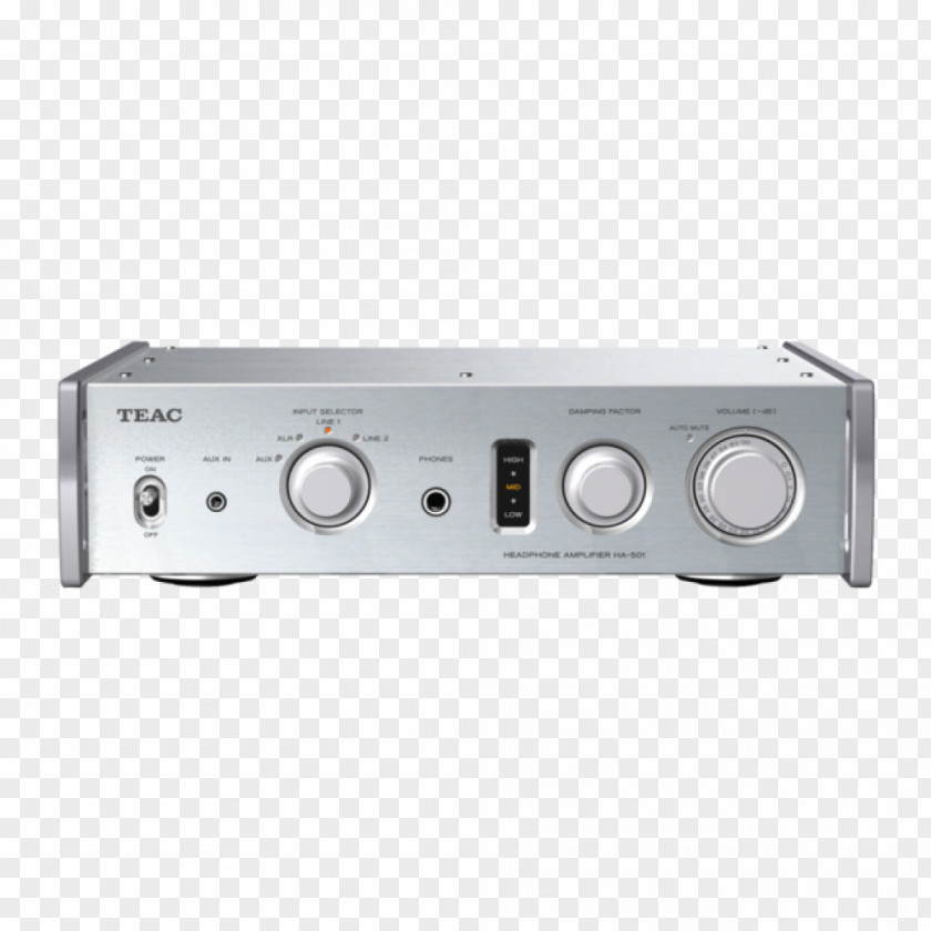 Headphones TEAC HA-501 Headphone Amplifier Teac HA-P50 High Fidelity PNG