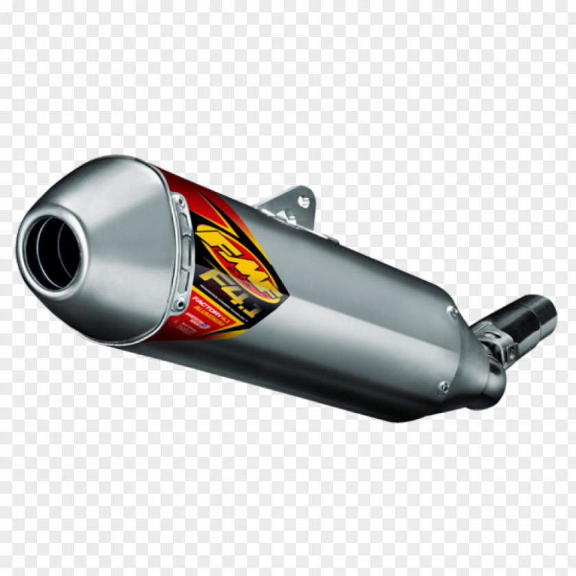 Motorcycle Exhaust System Honda CRF150R Muffler FMF Racing PNG