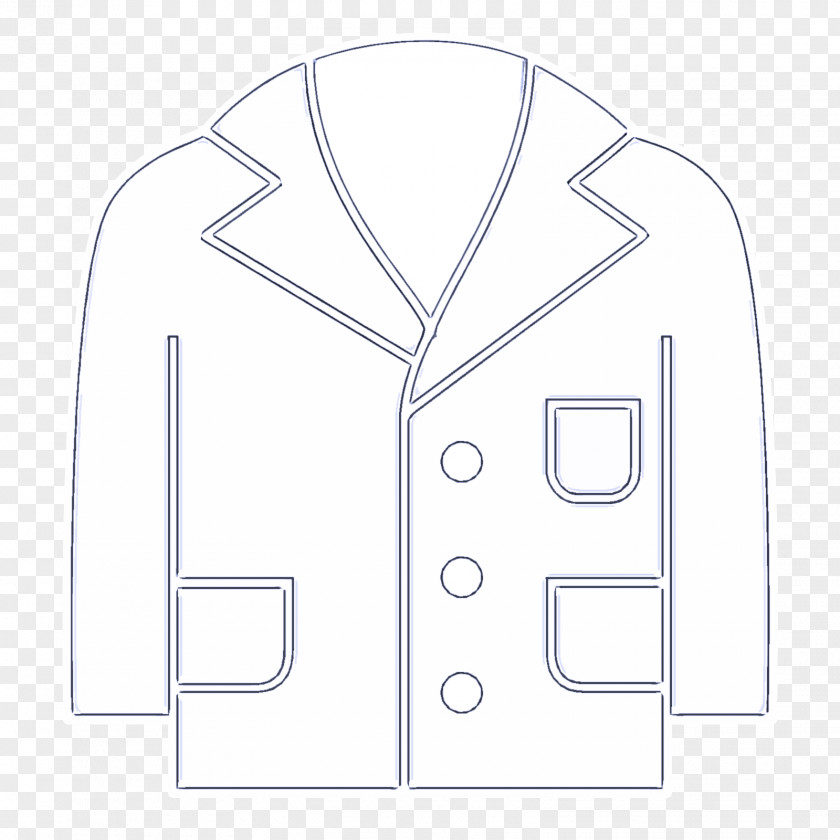 Uniform Collar White Clothing Outerwear Sleeve Line PNG