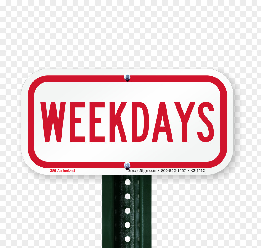 Weekdays Traffic Sign Road RemaDays Warschau One-way PNG