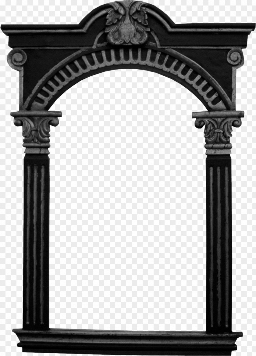 Door Light Picture Frame Mirror PNG