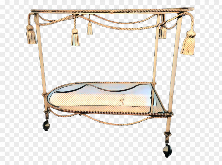 Metal Canopy Bed Swing Furniture Table PNG