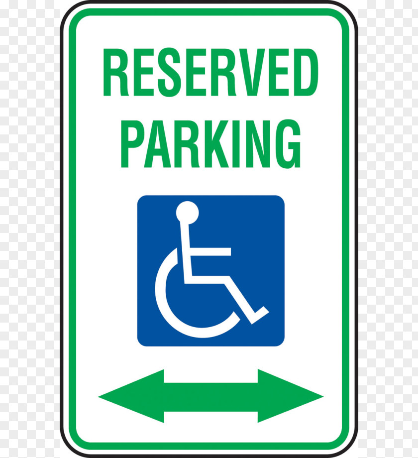 Printable Handicap Parking Signs Car Park Sign Disabled Permit Disability PNG