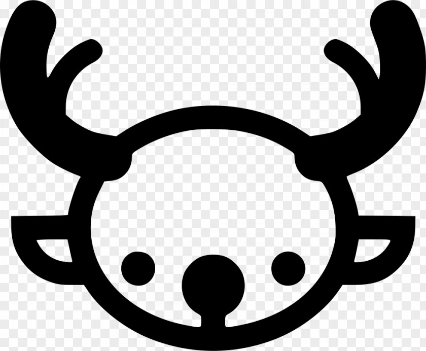Reindeer Vector Antler Snout Circle Clip Art PNG