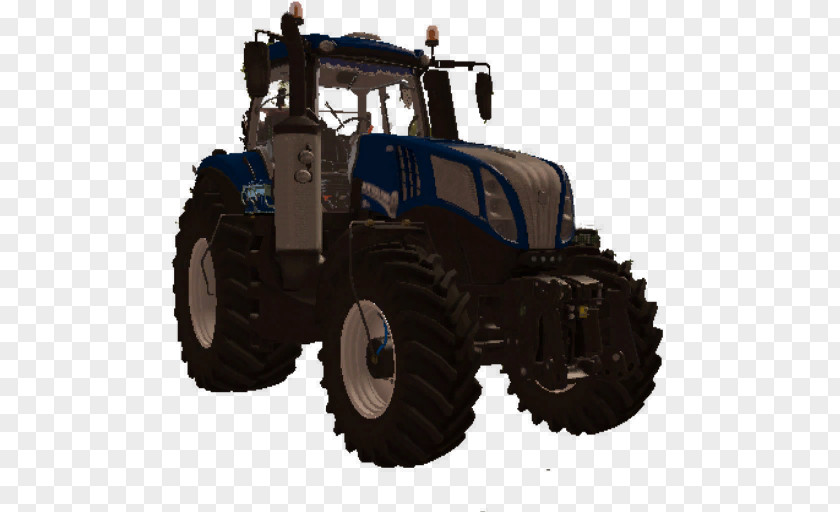 Tractor Farming Simulator 17 New Holland Agriculture Tire Fiat Automobiles PNG