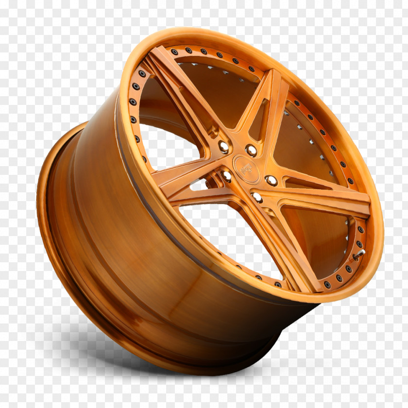 Copper Alloy Wheel Spoke PNG