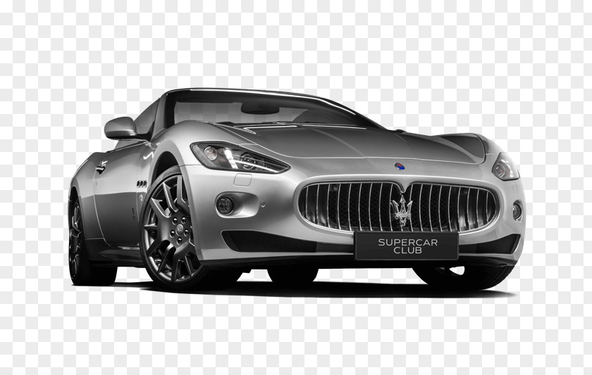 Maserati GranTurismo GranCabrio Sports Car PNG