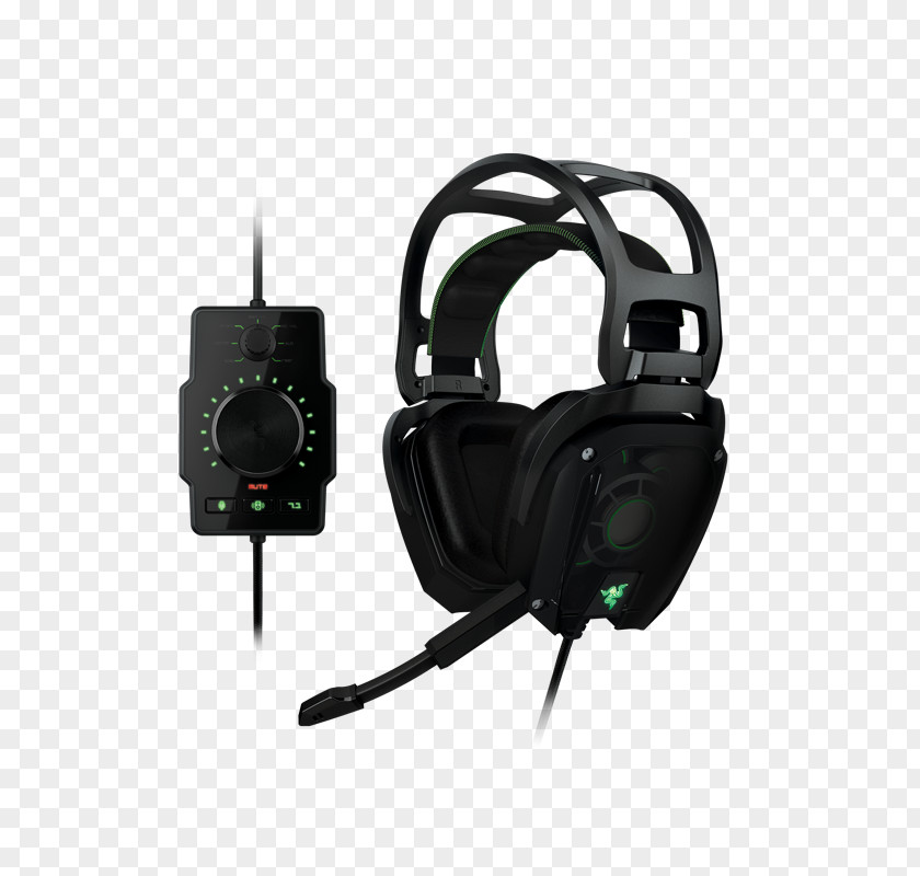 Microphone Razer Tiamat 7.1 V2 Surround Sound Headphones Headset PNG