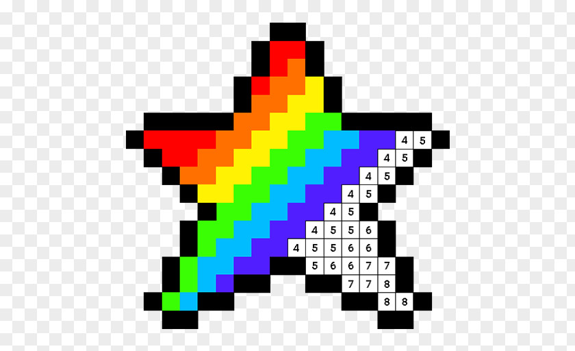 Color By Number Unicorn NumberSandbox Pixel Art UNICORNColor Unicorn: ArtAndroid PNG