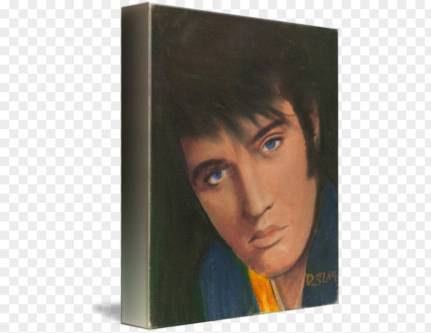 Elvis Presley The Essential Paint Self-portrait PNG