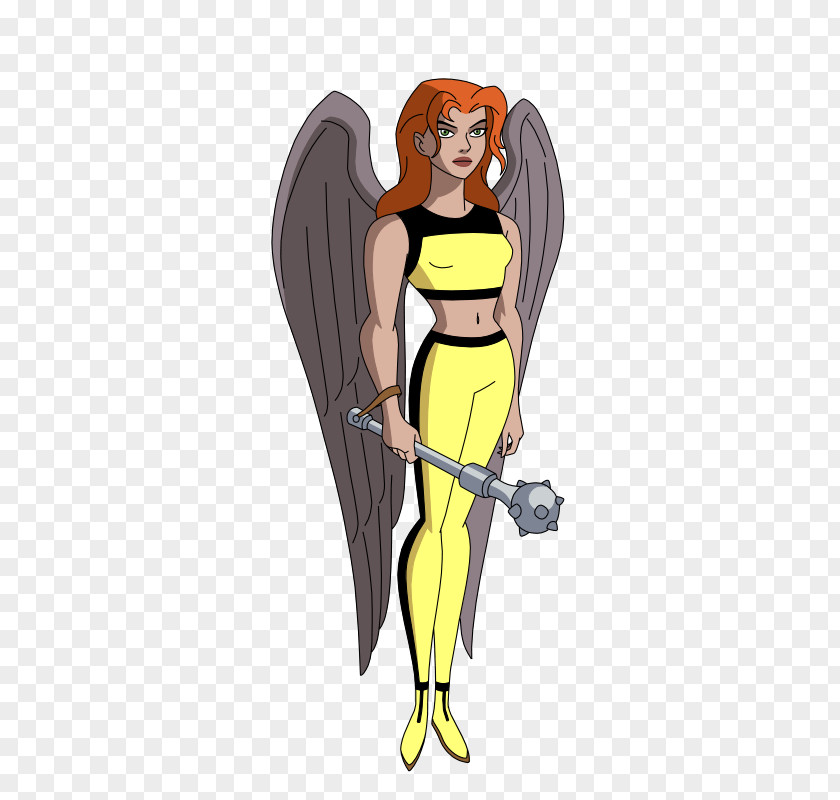 Hawkgirl Justice League Unlimited Wonder Woman DC Animated Universe PNG