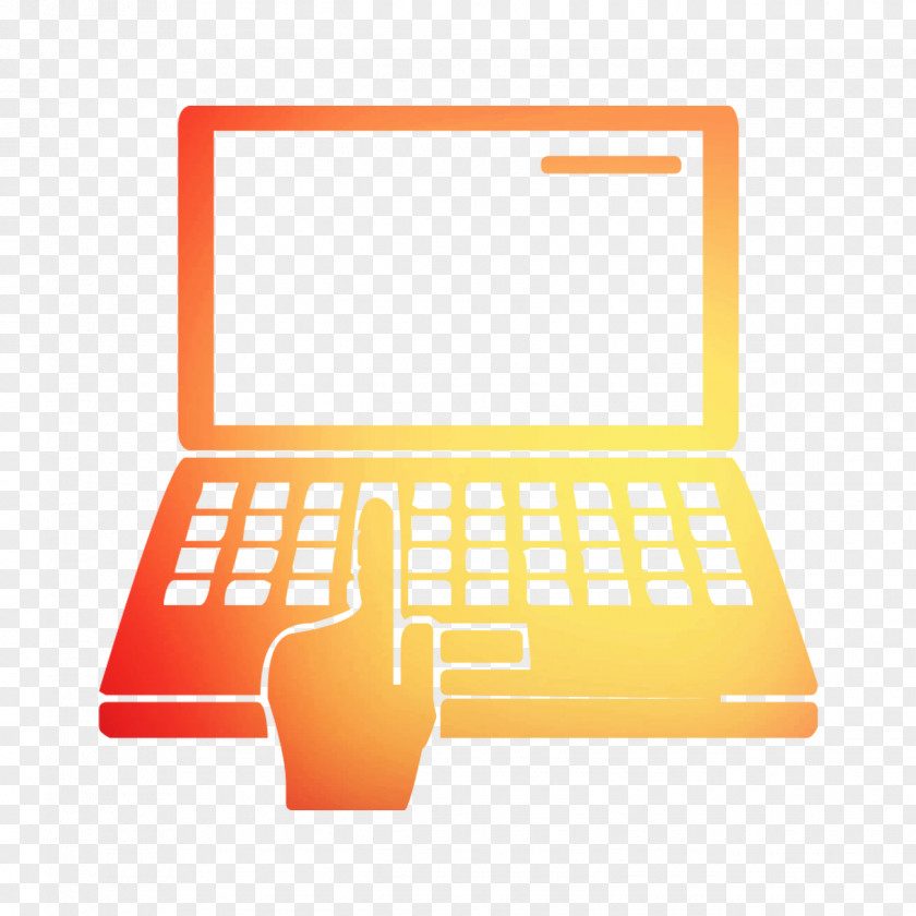 Laptop Yellow Computer Product Design PNG