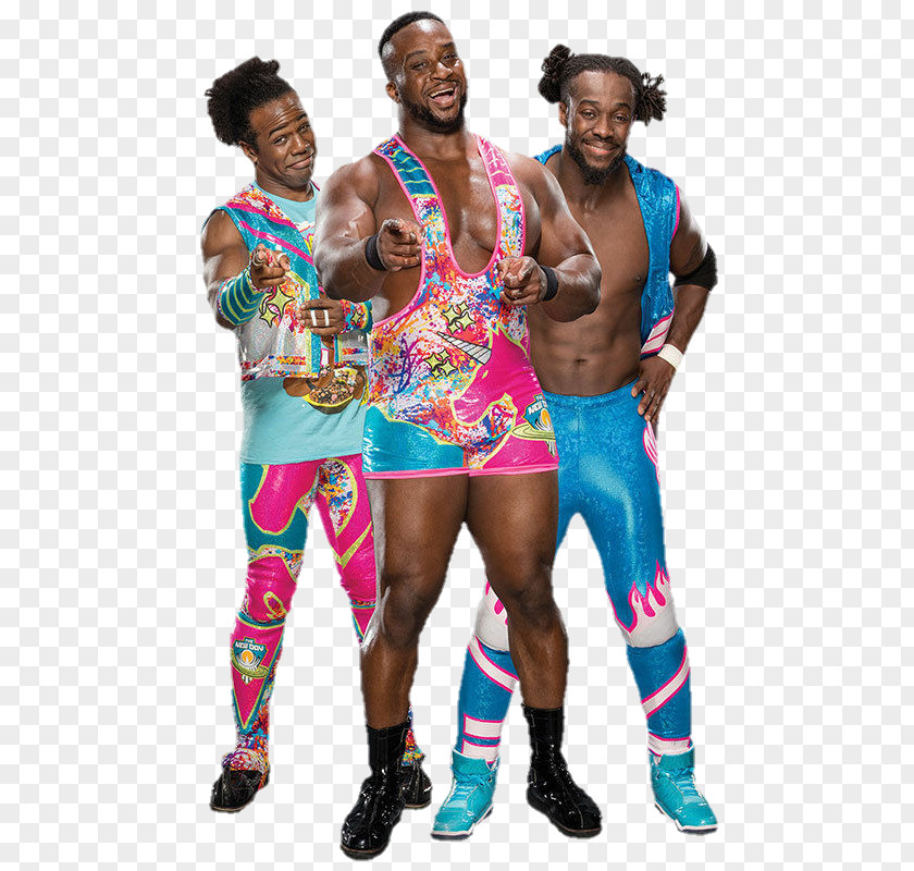 New Day Consequences Creed Kofi Kingston The TLC: Tables, Ladders & Chairs (2015) Professional Wrestling PNG