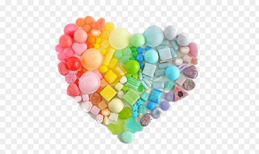 Candy Love Bonbon Lollipop Rainbow Color Macaron PNG